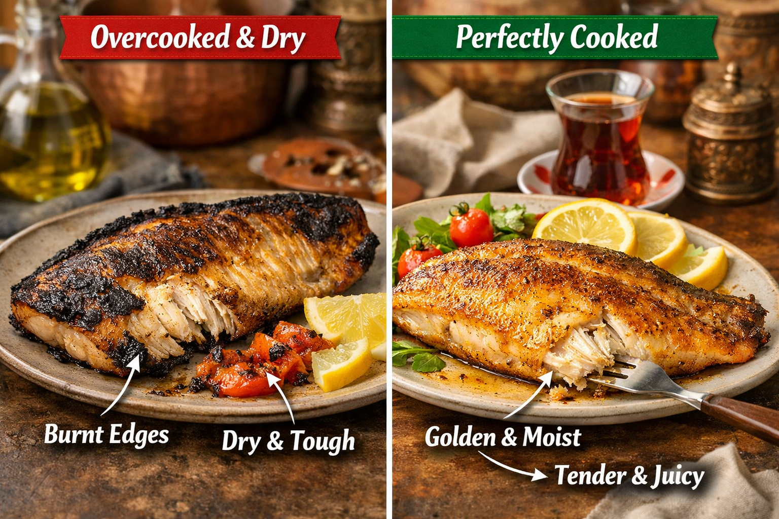 Mutfakta balık pişirirken dikkat edilmesi gereken noktalar