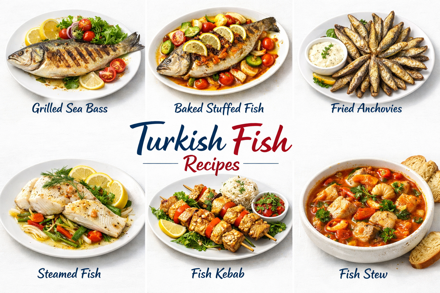 Evde hazırlanmış Ege usulü balık tarifleri